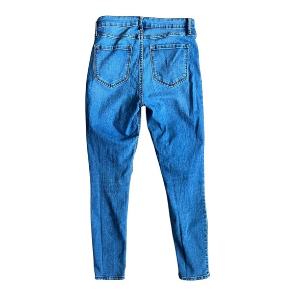 Old Navy Super Skinny Ankle Jeans – Size 8 (Dark Wash) - Picture 2 of 4